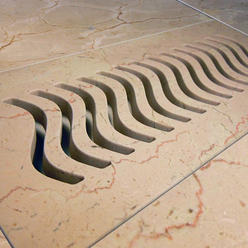 Image of matching tile floor vent cover.