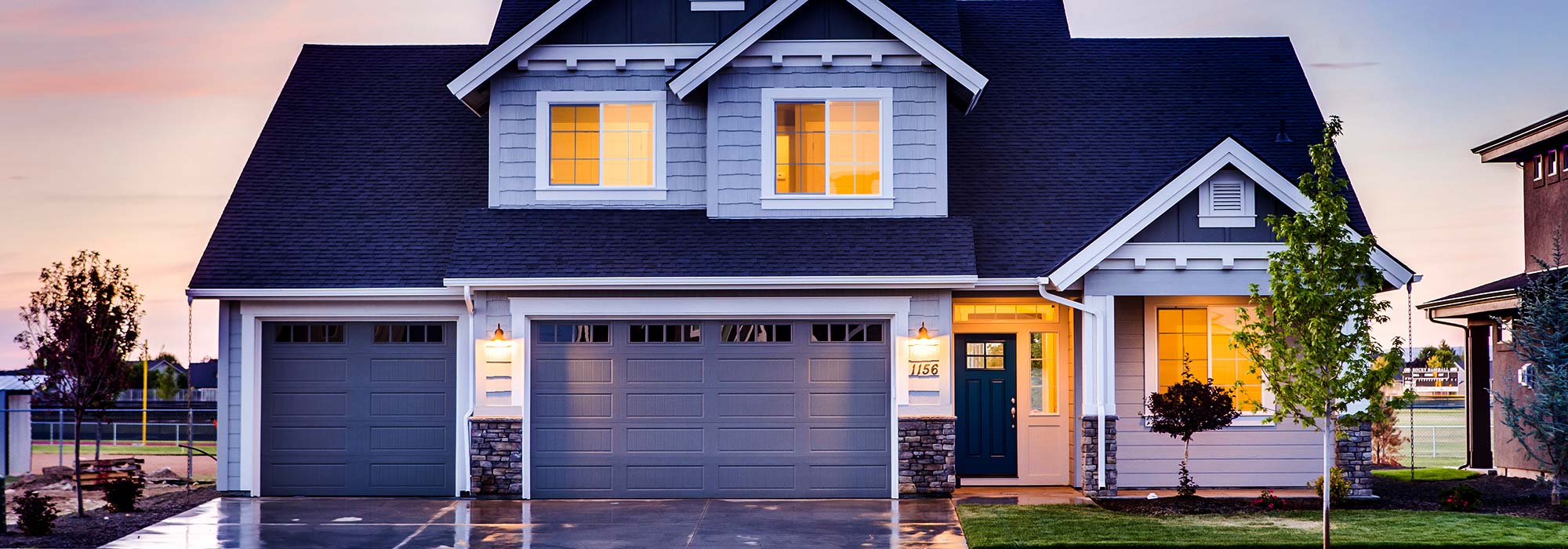 Image of suburban home.